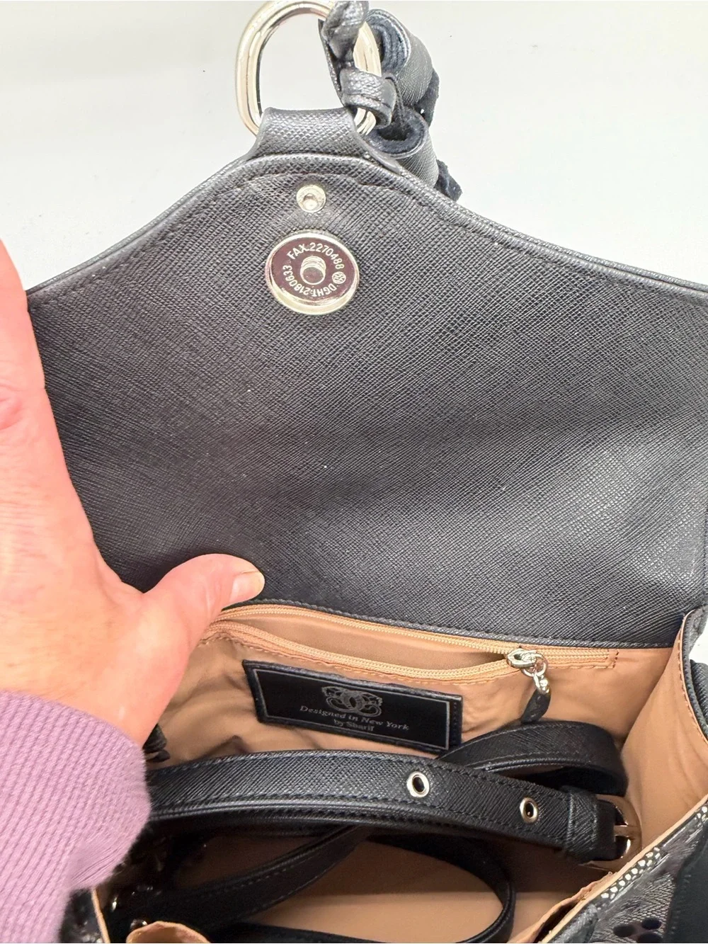 Sharif chic clutch